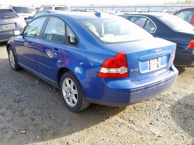 YV1MS390162180760 - 2006 VOLVO S40 2.4I BLUE photo 3