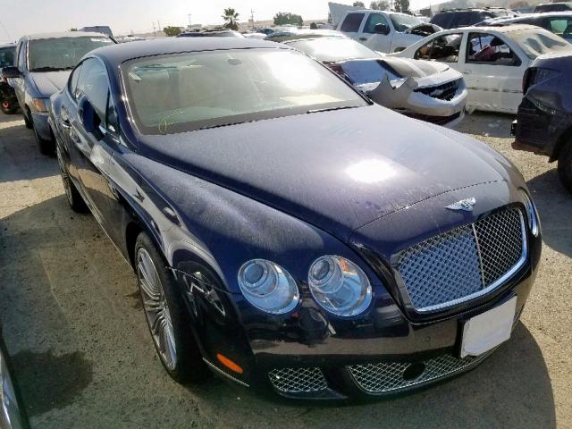 SCBCP7ZA8AC063041 - 2010 BENTLEY CONTINENTA BLUE photo 1