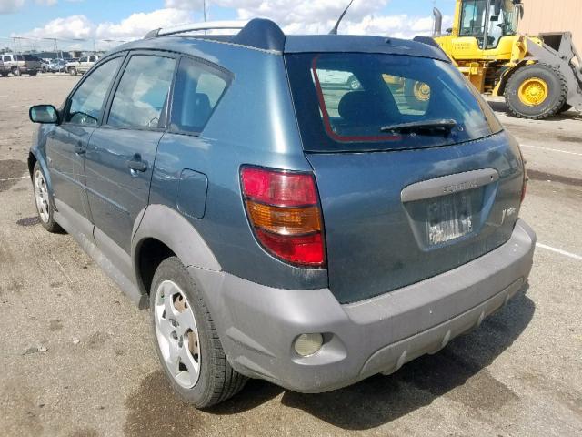 5Y2SL65877Z438330 - 2007 PONTIAC VIBE BLUE photo 3