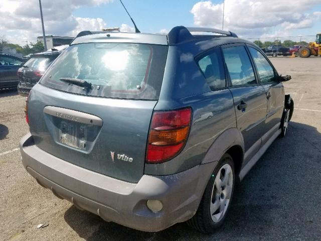 5Y2SL65877Z438330 - 2007 PONTIAC VIBE BLUE photo 4