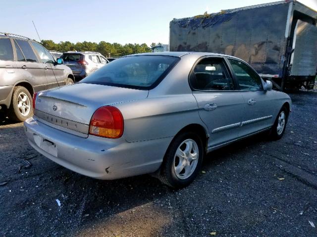 KMHWF25S51A416194 - 2001 HYUNDAI SONATA GL SILVER photo 4