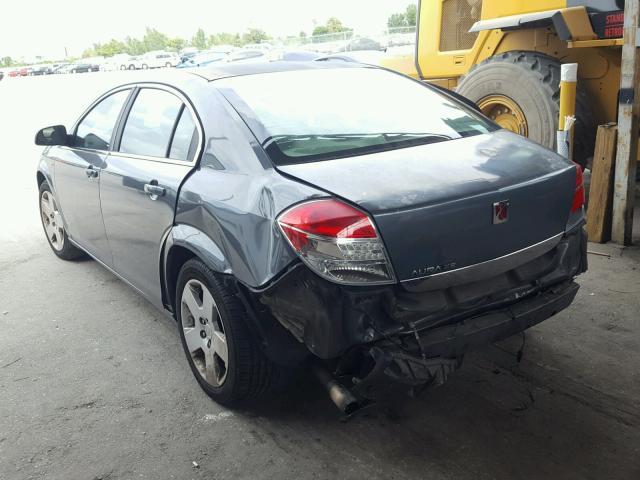 1G8ZS57B69F110898 - 2009 SATURN AURA XE SILVER photo 3