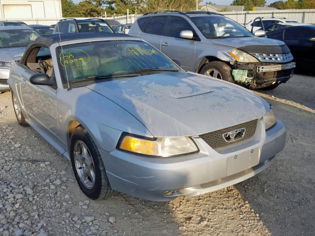 1FAFP44403F407818 - 2003 FORD MUSTANG BLACK photo 1