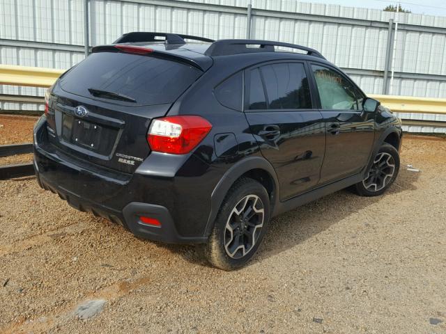 JF2GPANC0GH283077 - 2016 SUBARU CROSSTREK BLACK photo 4