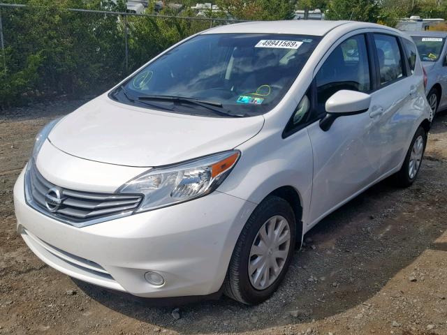 3N1CE2CP8GL398884 - 2016 NISSAN VERSA NOTE WHITE photo 2