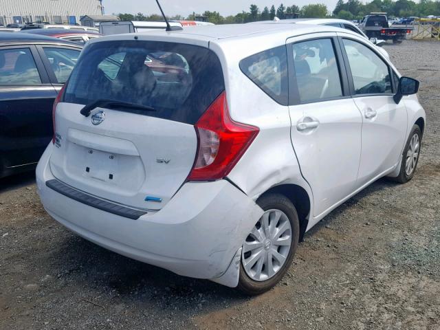 3N1CE2CP8GL398884 - 2016 NISSAN VERSA NOTE WHITE photo 4