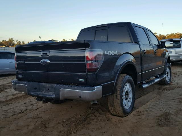 1FTFW1EV4AFA21211 - 2010 FORD F150 SUPER BLACK photo 4