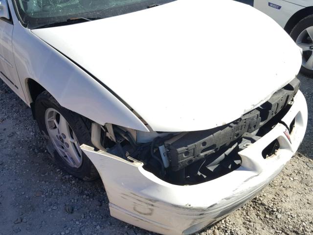 1G2WK52J43F135821 - 2003 PONTIAC GRAND PRIX WHITE photo 9