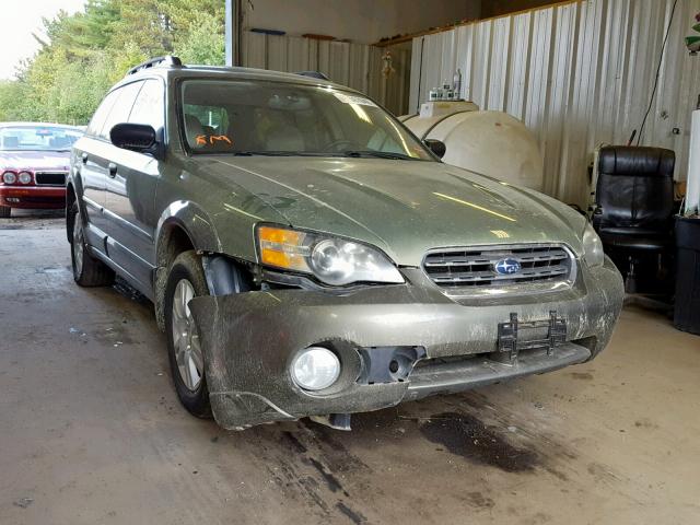 4S4BP61C957305913 - 2005 SUBARU LEGACY OUT GREEN photo 1