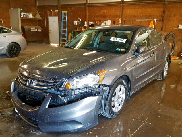 1HGCP2F44CA119376 - 2012 HONDA ACCORD LXP GRAY photo 2