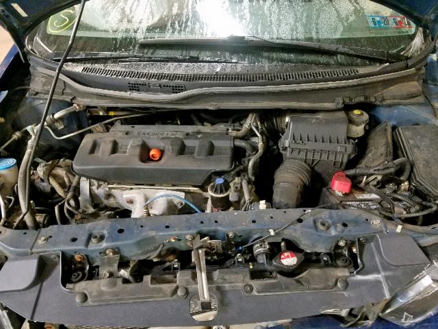 2HGFB2F99CH533097 - 2012 HONDA CIVIC EXL Mavi foto 7