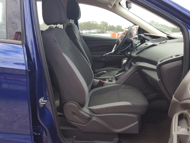 1FMCU0F70FUB27740 - 2015 FORD ESCAPE S BLUE photo 5