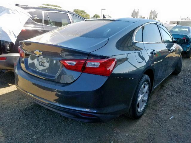 1G1ZB5ST9HF271999 - 2017 CHEVROLET MALIBU LS GRAY photo 4