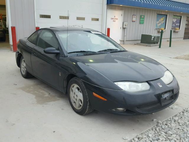 1G8ZY12752Z211977 - 2002 SATURN SC2 BLACK photo 1