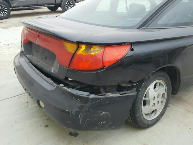 1G8ZY12752Z211977 - 2002 SATURN SC2 BLACK photo 10