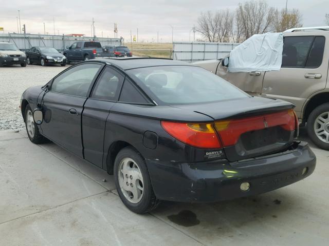 1G8ZY12752Z211977 - 2002 SATURN SC2 BLACK photo 3