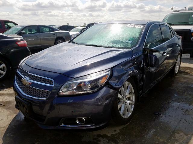 1G11H5SA9DF242779 - 2013 CHEVROLET MALIBU LTZ ლურჯი ფოტო 2