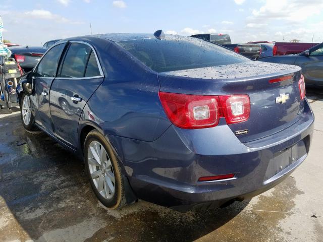 1G11H5SA9DF242779 - 2013 CHEVROLET MALIBU LTZ ლურჯი ფოტო 3