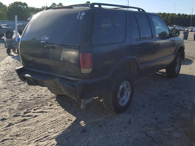 1GKCS13W4TK506702 - 1996 GMC JIMMY BLACK photo 4