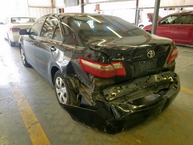 4T1BE46K18U253399 - 2008 TOYOTA CAMRY CE BLACK photo 3