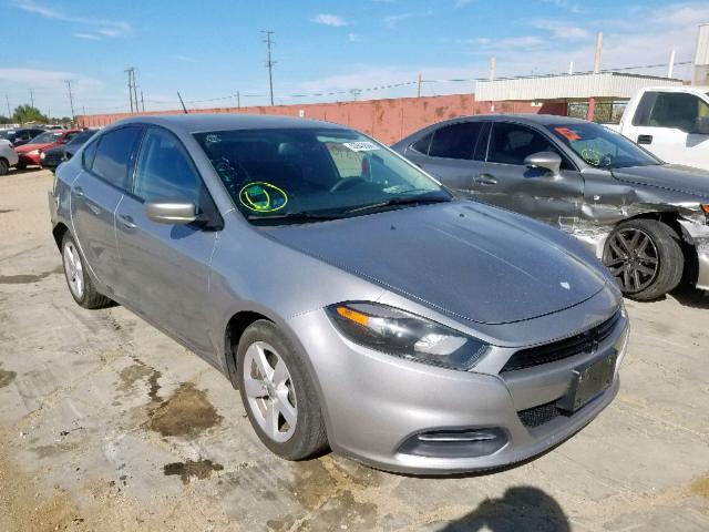 1C3CDFBBXFD330639 - 2015 DODGE DART SXT SILVER photo 1