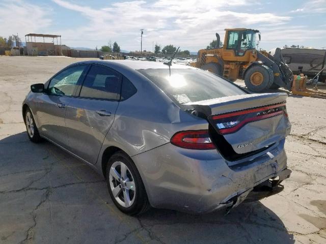 1C3CDFBBXFD330639 - 2015 DODGE DART SXT SILVER photo 3