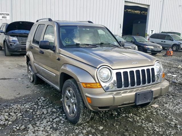 1J4GL58K65W689095 - 2005 JEEP LIBERTY LI BROWN photo 1