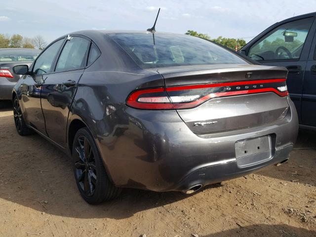 1C3CDFBB9GD750846 - 2016 DODGE DART SXT GRAY photo 9