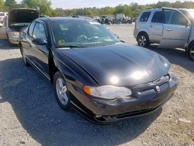 2G1WX15KX59275435 - 2005 CHEVROLET MONTE CARL შავი ფოტო 1