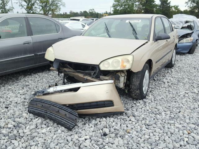 1G1ZS52F14F220257 - 2004 CHEVROLET MALIBU GOLD photo 2