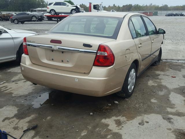 1G1ZS52F14F220257 - 2004 CHEVROLET MALIBU GOLD photo 4