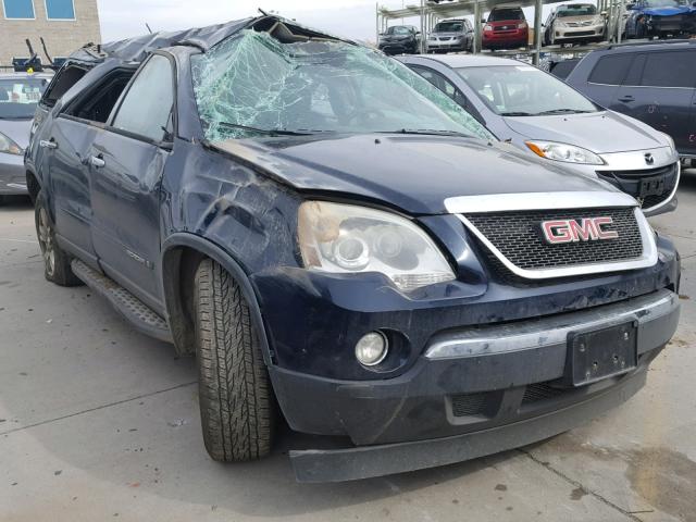 1GKEV13798J257819 - 2008 GMC ACADIA SLE BLUE photo 1