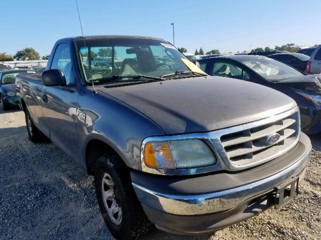 2FDPF17M22CA81327 - 2002 FORD F150 GRAY photo 1