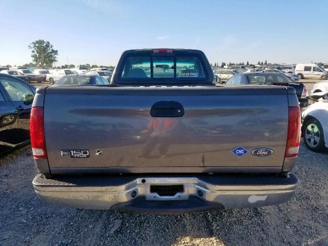 2FDPF17M22CA81327 - 2002 FORD F150 GRAY photo 6