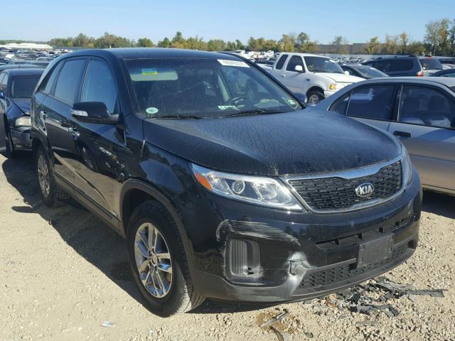 5XYKTCA6XEG427644 - 2014 KIA SORENTO LX BLACK photo 1