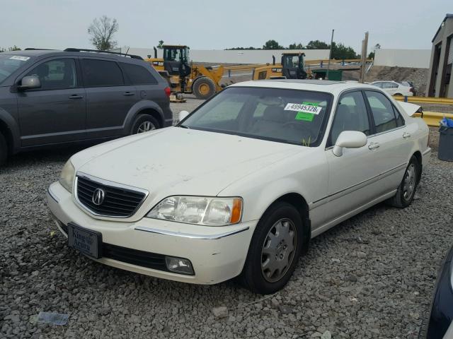 JH4KA96533C001836 - 2003 ACURA 3.5RL WHITE photo 2