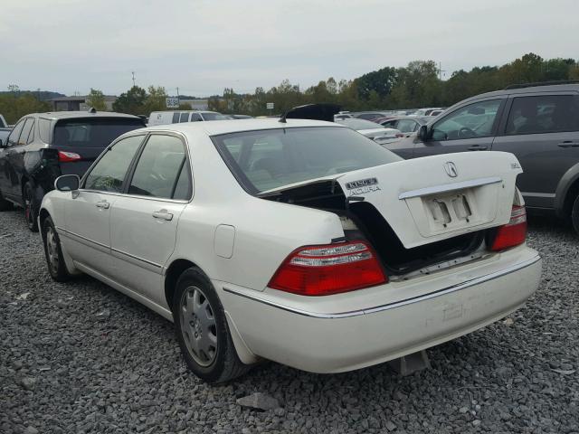 JH4KA96533C001836 - 2003 ACURA 3.5RL WHITE photo 3