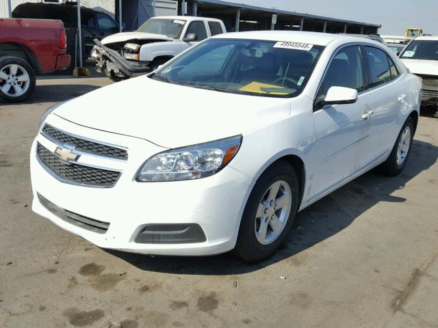 1G11C5SA8DF258583 - 2013 CHEVROLET MALIBU 1LT WHITE photo 2