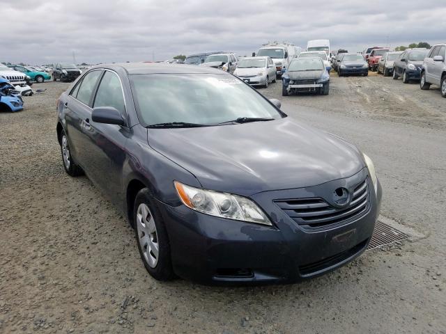 4T1BE46K17U013395 - 2007 TOYOTA CAMRY CE GRAY photo 1