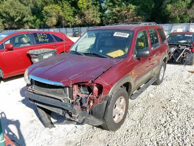 4F2CZ06153KM38248 - 2003 MAZDA TRIBUTE ES 栗色 照片 2