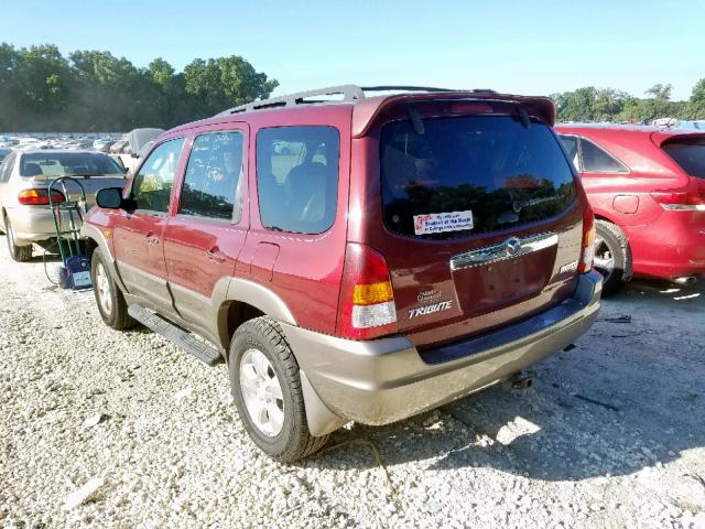 4F2CZ06153KM38248 - 2003 MAZDA TRIBUTE ES 栗色 照片 3