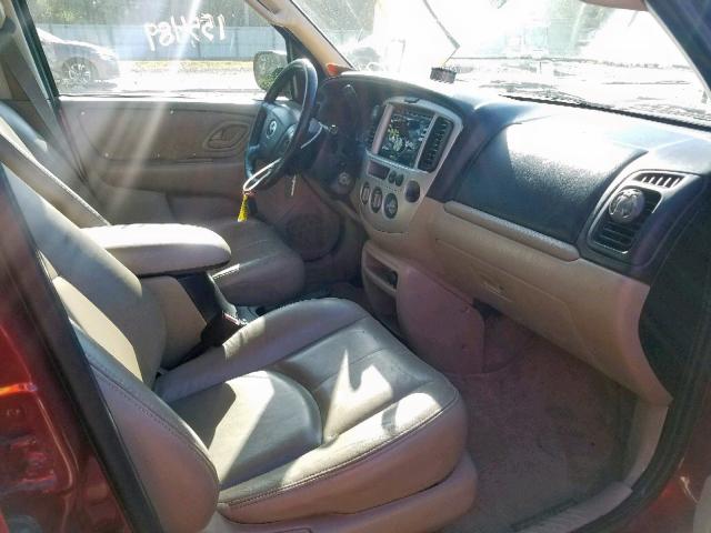 4F2CZ06153KM38248 - 2003 MAZDA TRIBUTE ES 栗色 照片 5