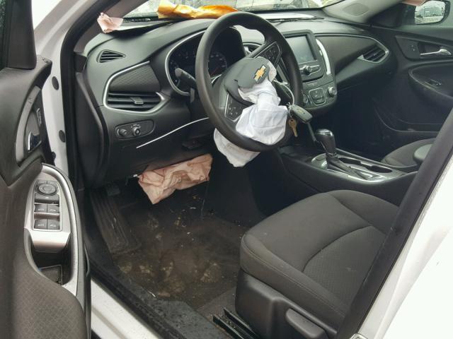 1G1ZB5ST8HF159033 - 2017 CHEVROLET MALIBU LS WHITE photo 9