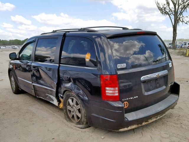 2A4RR5D18AR104475 - 2010 CHRYSLER TOWN & COU BLACK photo 3