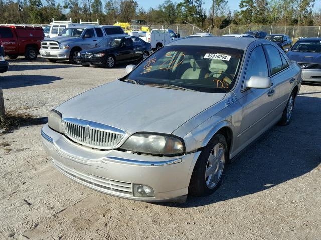 1LNHM86S93Y693537 - 2003 LINCOLN LS SILVER photo 2