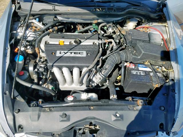 1HGCM56775A190997 - 2005 HONDA ACCORD EX SILVER photo 7