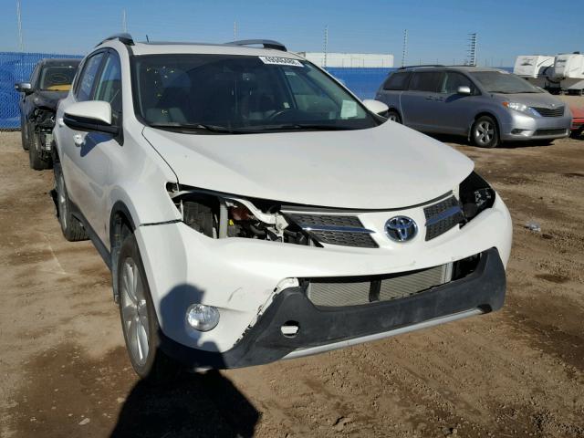 2T3DFREV9DW105484 - 2013 TOYOTA RAV4 LIMIT WHITE photo 1