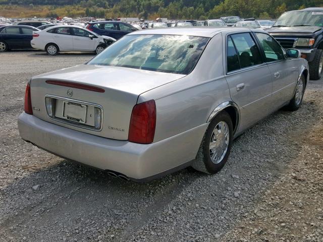 1G6KD54Y64U243128 - 2004 CADILLAC DEVILLE SILVER photo 4