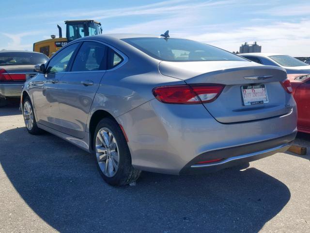 1C3CCCAB2HN510049 - 2017 CHRYSLER 200 LIMITE SILVER photo 3