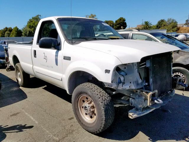 1FTNF21S02ED71181 - 2002 FORD F250 SUPER WHITE photo 1